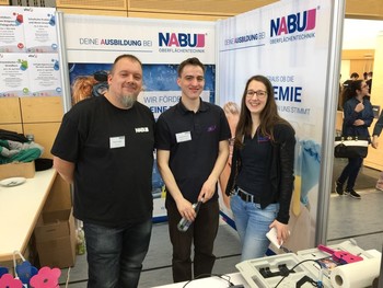 NABU wirbt auf der Bildungsmesse um Nachwuchs