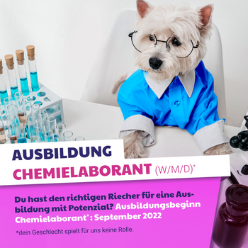 Azubi Chemielaborant ab September 2022 Azubi Chemielaborant ab September 2022