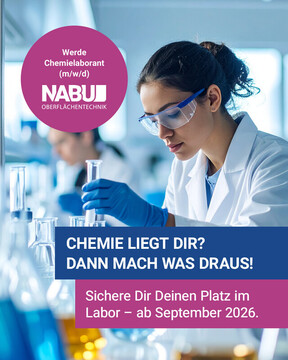 Azubi Chemielaborant ab September 2026